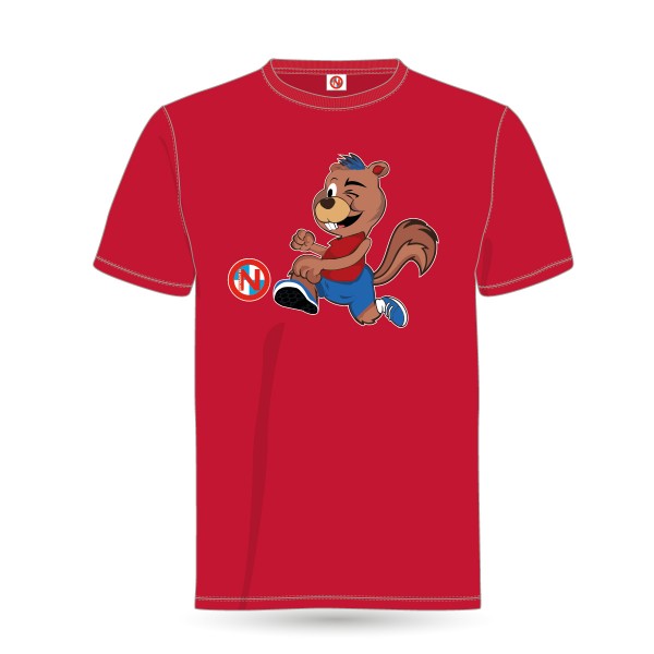 T-Shirt: Nordi rot